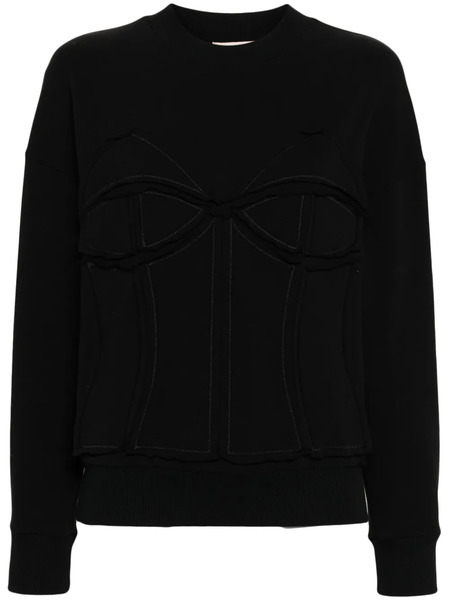  Murmur Deconstructed Longsleeved Sweatshirt - Black 