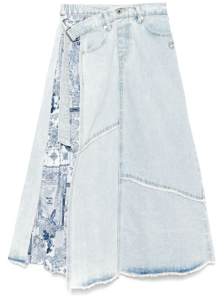  Musium Div. Adjustable Waist Skirt - Blue 