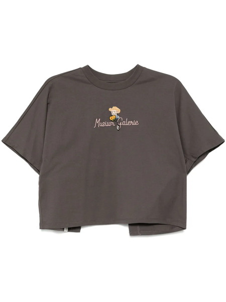  Musium Div. Bead-embellished T-shirt - Grey 