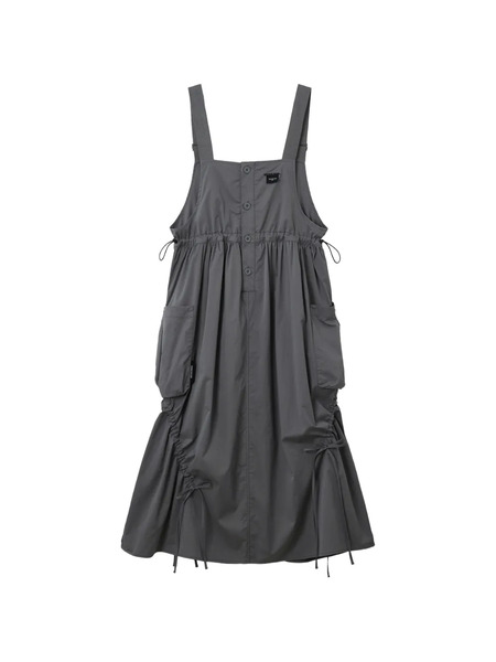  Musium Div. Button Pockets Dress - Grey 