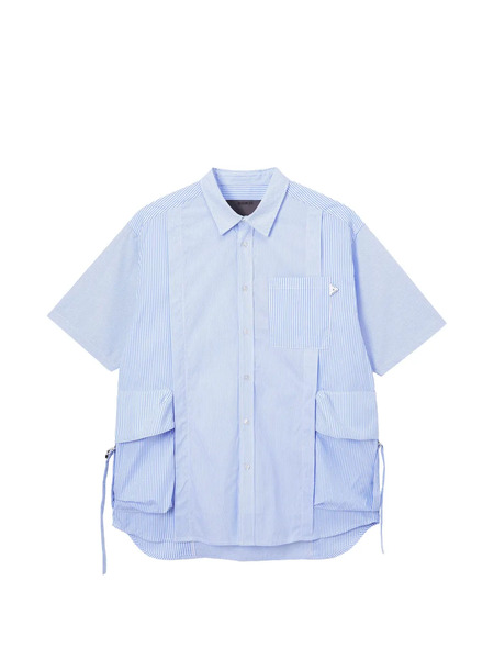  Musium Div. Cargo-pocket Shirt - Blue 