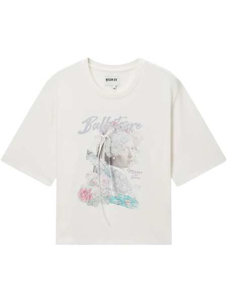  Musium Div. Cotton T-shirt - Neutrals 