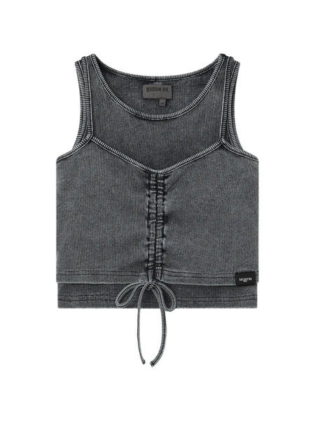  Musium Div. Drawstring Tank Top - Grey 