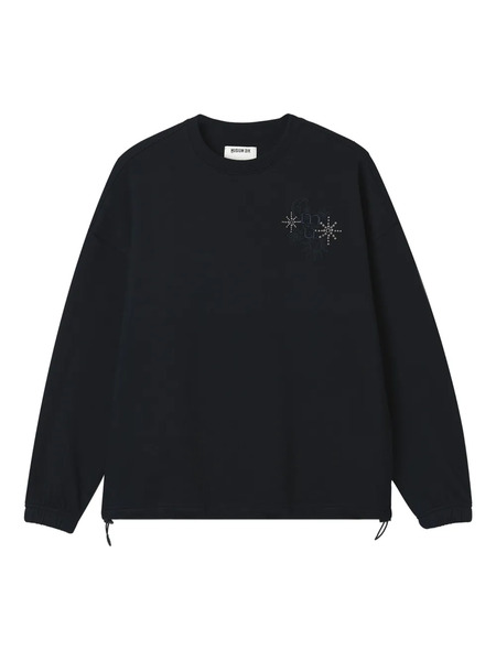  Musium Div. Embellished Graphic Sweatshirt - Black 