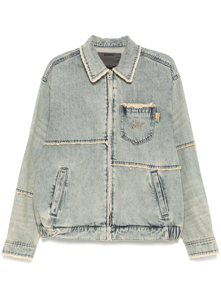  Musium Div. Embroidered Denim Jacket - Blue 