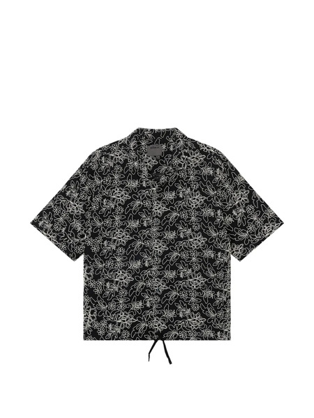  Musium Div. Floral Shirt - Black 