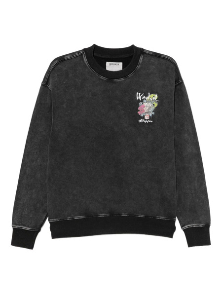  Musium Div. Graphic-print Sweatshirt - Black 