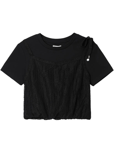  Musium Div. Layered Top - Black 