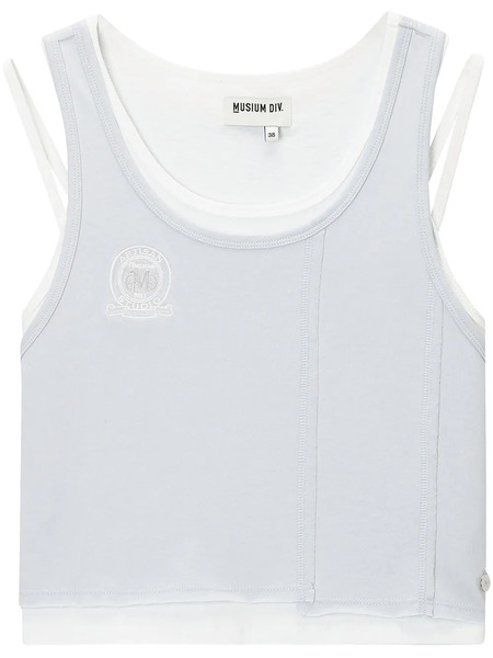  Musium Div. Layered Top - Blue 