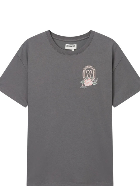  Musium Div. Logo-print T-shirt - Grey 