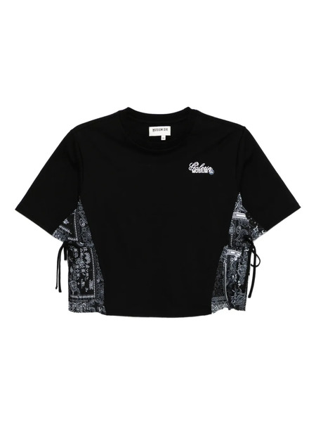 Musium Div. Patchwork T-shirt - Black 