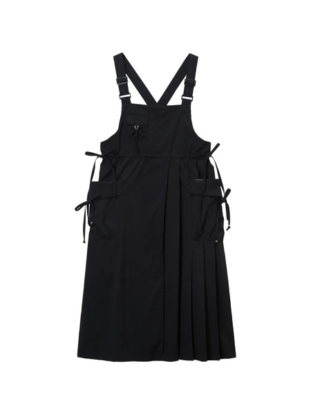  Musium Div. Pleated Midi Dress - Black 