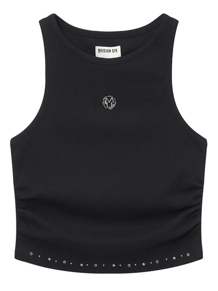  Musium Div. Ribbed Tank Top - Black 