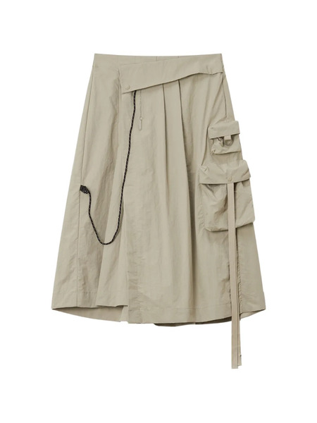  Musium Div. Tie-strap Detail Trousers - Neutrals 