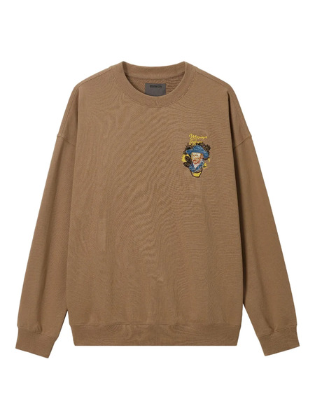  Musium Div. Van Gogh Sunflower Sweatshirt - Brown 