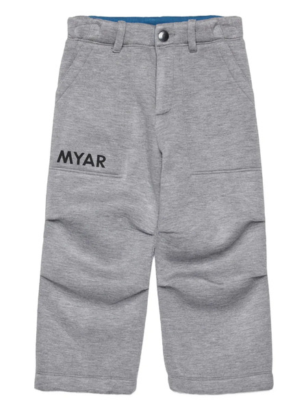  Myar Logo-patch Pocket Trousers - Grey 