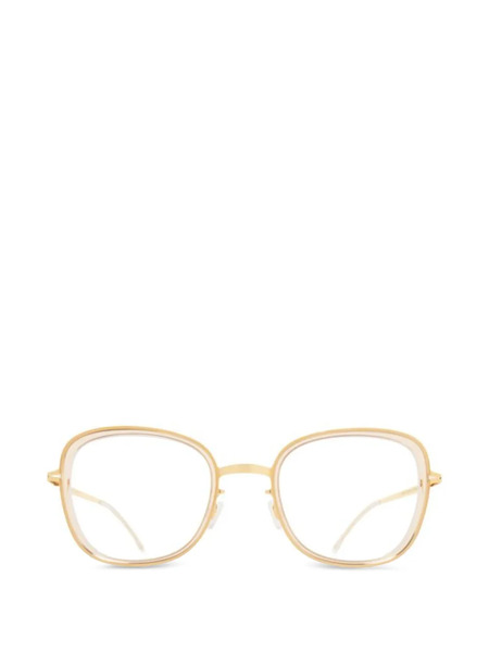  Mykita Alin Round-frame Glasses - Gold 