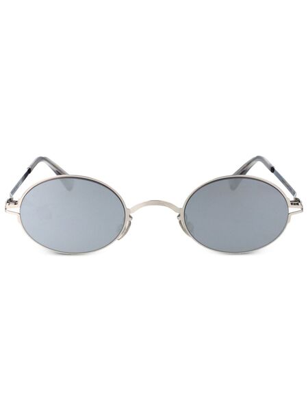  Mykita Round-frame Mirrored Sunglasses - Silver 