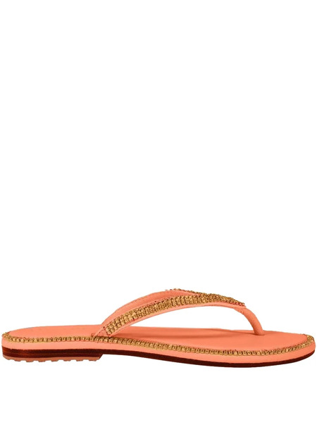  Mystique Crystal-embellished Sandals - Orange 