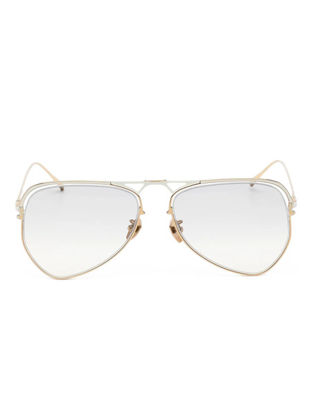  Myth Roman Pilot-frame Sunglasses - Gold 