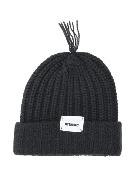  Mythinks Knitted Beanie Hat - Black 