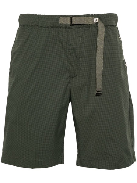  Myths Apollo Checked Bermuda Shorts - Green 