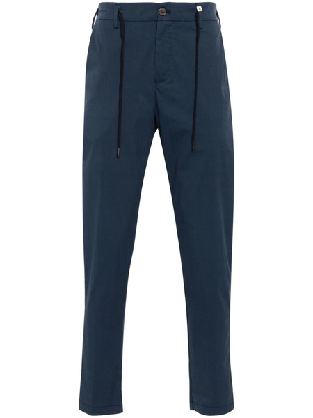  Myths Apollo Herringbone Chino Trousers - Blue 