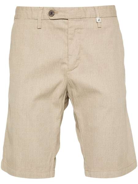  Myths Checked Bermuda Shorts - Neutrals 