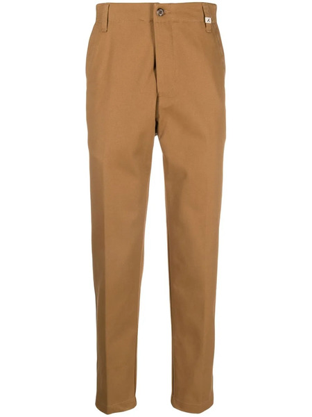  Myths Logo-patch Straight-leg Trousers - Neutrals 