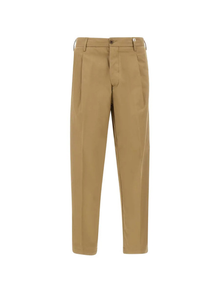  Myths Pleats Flap Trousers - Neutrals 