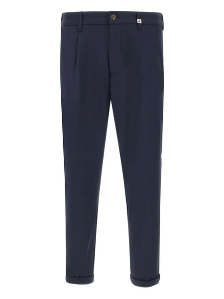  Myths Turn-up Regular Trousers - Blue 