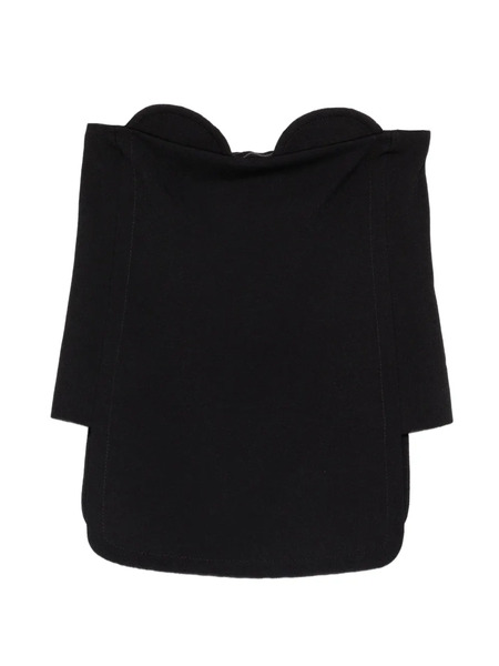  Nº21 Bandeau-style Top - Black 