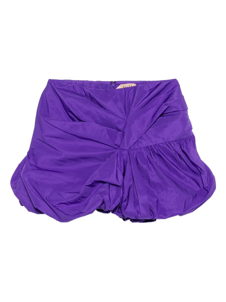  Nº21 Bubble-hem Skirt - Purple 