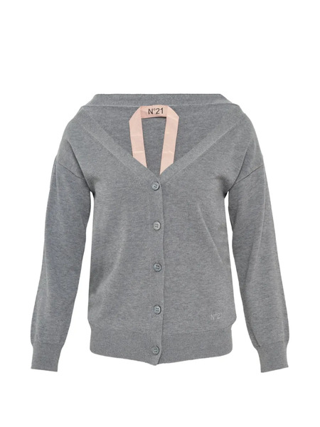  Nº21 Button Cardigan - Grey 