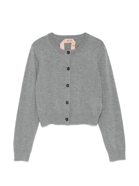  Nº21 Buttoned Cardigan - Grey 