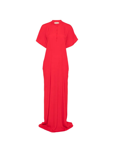  Nº21 Buttoned Maxi Dress - Red 