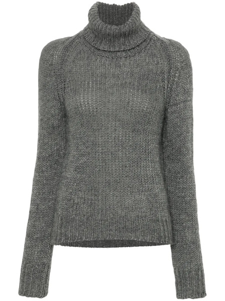  Nº21 Cut-out Sweater - Grey 