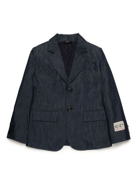  Nº21 Kids Denim Blazer - Black 