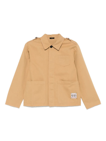  Nº21 Kids Denim Jacket - Neutrals 