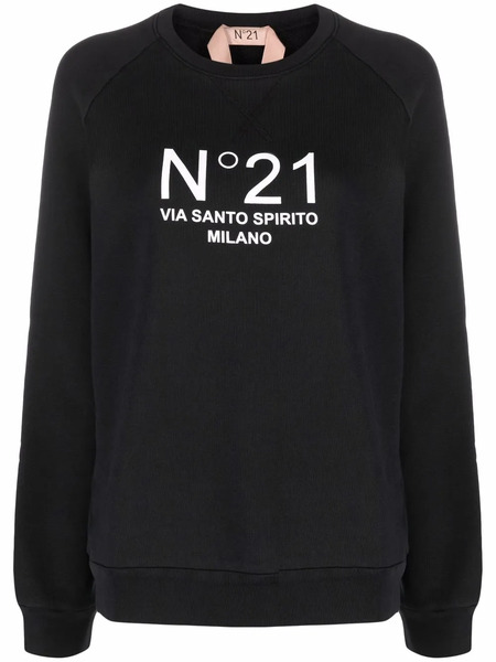  Nº21 Logo Sweatshirt - Black 