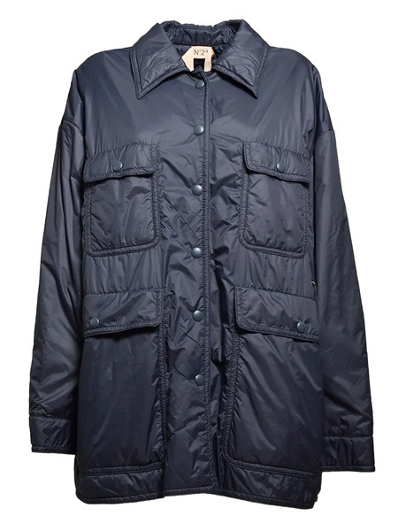  Nº21 Padded Utility Jacket - Blue 