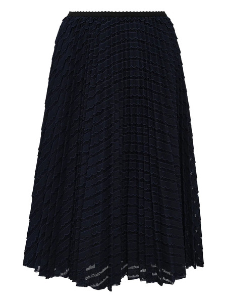  Nº21 Pleated Midi Skirt - Blue 