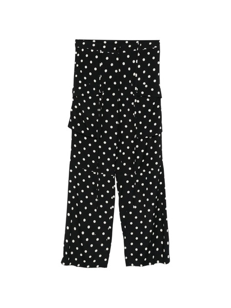  Nº21 Polka Dot Trousers - Black 
