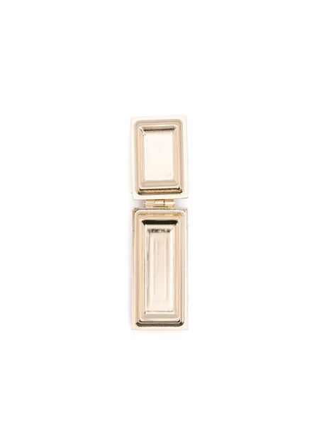  Nº21 Rectangular Earrings - Gold 
