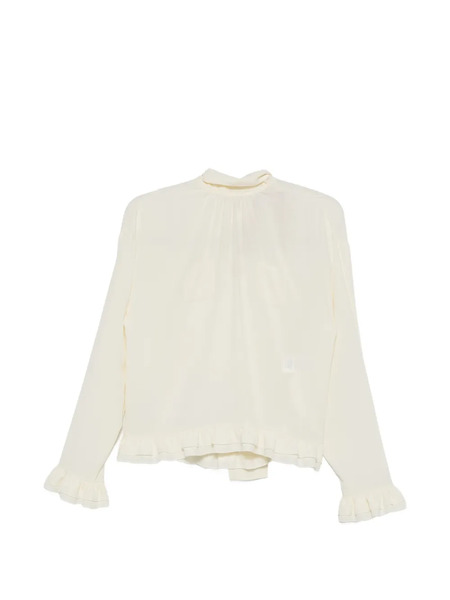  Nº21 Ruffled Blouse - Neutrals 
