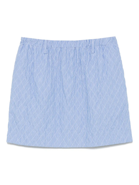  Nº21 Striped Mini Skirt - Blue 