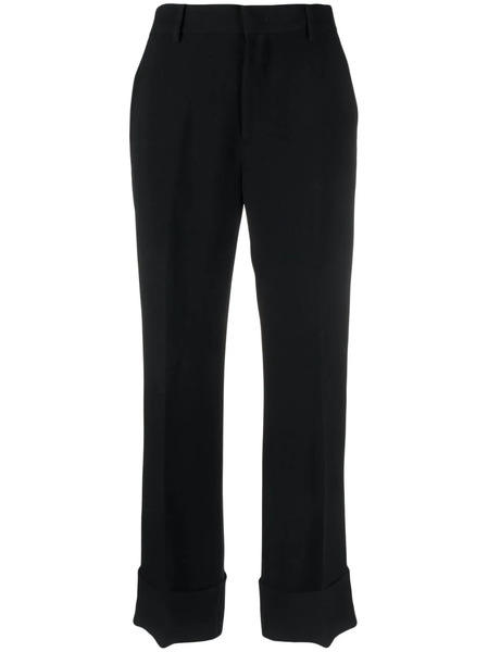  Nº21 Tailored Cropped Trousers - Black 