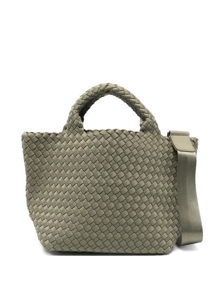  Naghedi Small St. Barths Woven Tote Bag - Green 