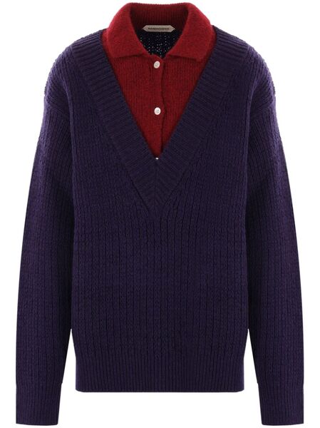  Namacheko Layered Jumper - Blue 