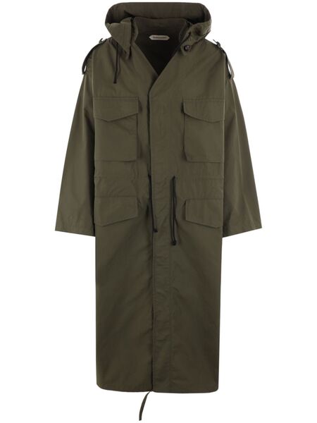  Namacheko Multiple Pockets Coat - Green 